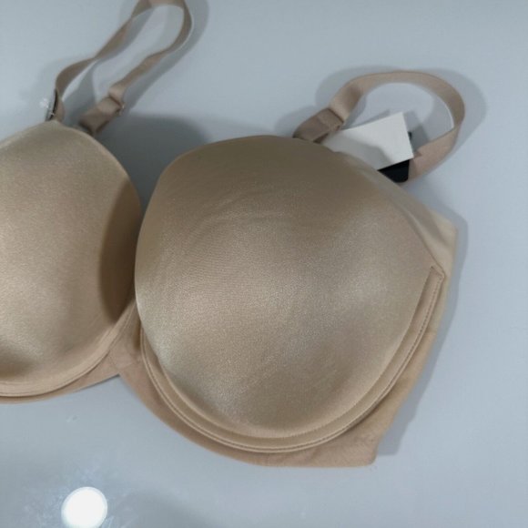 NWT‎ Wacoal [ 38DDD US ] Ultimate Side Smoother Underwire T-Shirt Bra Nude - Picture 6 of 13